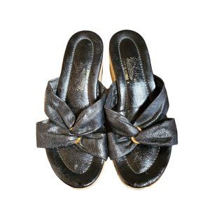 Vintage Island Slipper Wedge Slip-on Sandals